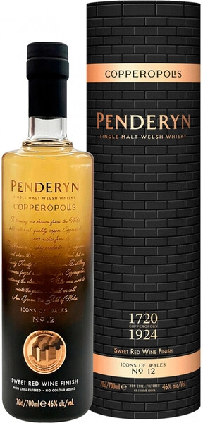 Виски Penderyn, Copperopolis, in tube, 0.7 л