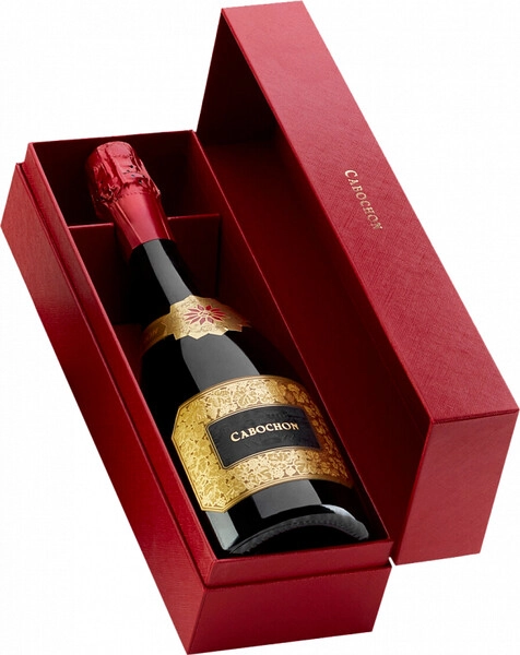 Игристое вино Monte Rossa, Cabochon Brut, Franciacorta DOCG, gift box