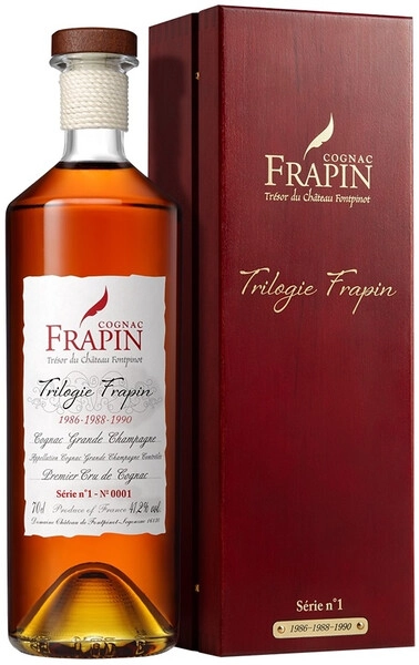 Коньяк Trilogie Frapin N°1, Grande Champagne AOC, gift box, 0.7 л