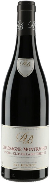 Вино P. & L. Borgeot, Chassagne-Montrachet 1er Cru Clos de la Boudriotte AOC, 2021