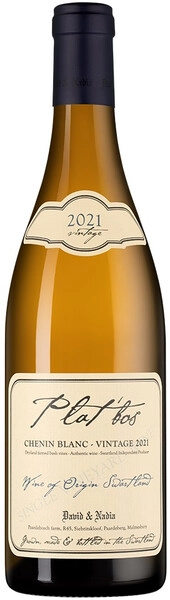 Вино David & Nadia, Plat'bos Chenin Blanc, Swartland WO, 2023
