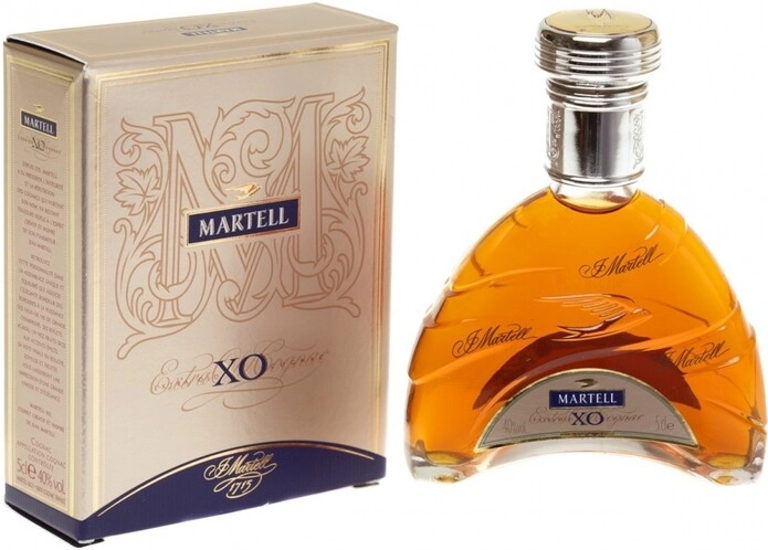 Коньяк Martell XO Extra Old, with box, 50 мл