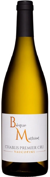 Вино Domaine Begue Mathiot, Chablis 1-er Cru Vaucopins AOC, 2022