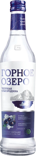 Водка Горное озеро Черная Смородина, 0.5 л