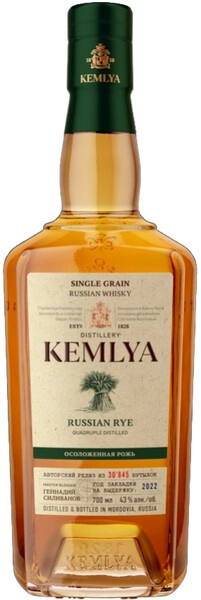 Виски "Kemlya" Russian Rye, 0.7 л