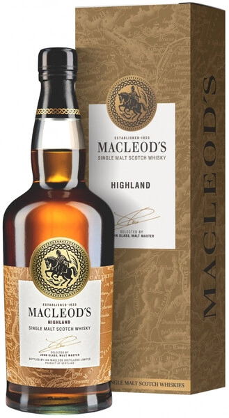 Виски Macleod's Highland Single Malt, gift box, 0.7 л