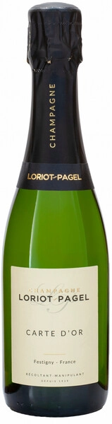 Шампанское Champagne Loriot-Pagel, "Carte d'Or" Extra Brut, 2020, 375 мл