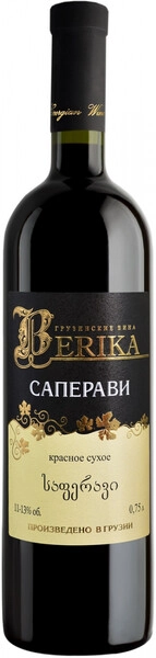 Вино Marniskari, Berika Saperavi