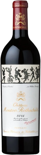 Вино Chateau Mouton Rothschild, Pauillac AOC Premier Grand Cru Classe, 2016