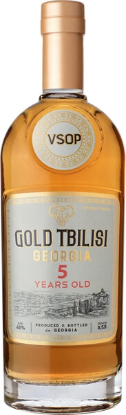 Коньяк Gold Tbilisi VSOP 5 Years Old, 0.5 л
