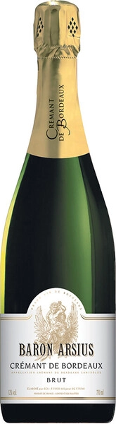 Игристое вино Baron Arsius Cremant de Bordeaux AOC Brut
