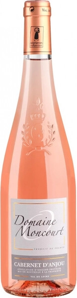 Вино Domaine Moncourt, Roche Noire Cabernet d'Anjou AOC, 2023
