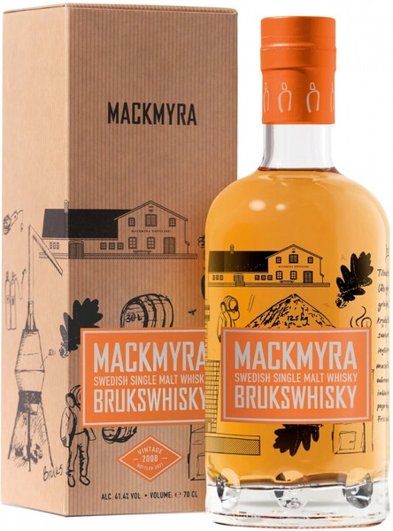 Виски Mackmyra Brukswhisky, gift box, 0.7 л