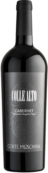Вино Corte Moschina, Colle Alto Cabernet, Veneto IGT, 2018