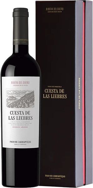 Вино Pago de Carraovejas, Cuesta de Las Liebres, Ribera del Duero DO, 2018, gift box