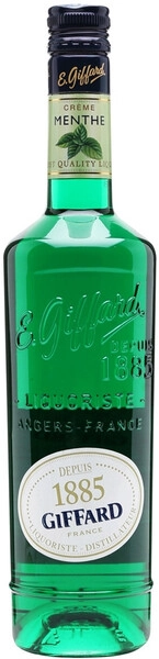 Ликер Giffard, Creme de Menthe, 0.7 л