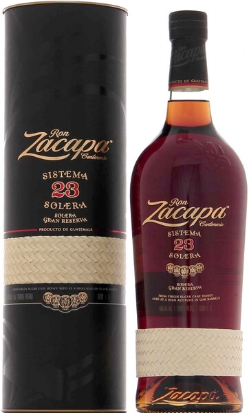 Ром Zacapa Centenario, Solera Gran Reserva 23, in tube, 1 л