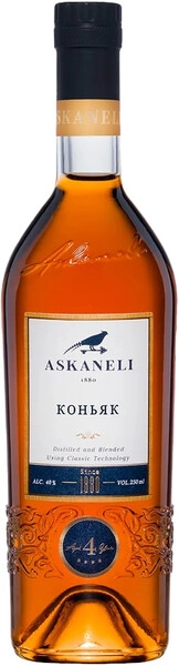 Коньяк Askaneli 4 Years Old, 0.5 л
