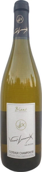 Вино Vincent Lamoureux, Coteaux Champenois Blanc AOC, 2022
