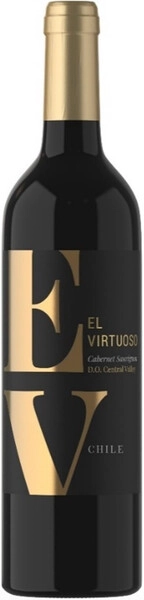 Вино El Virtuoso Cabernet Sauvignon, Central Valley DO