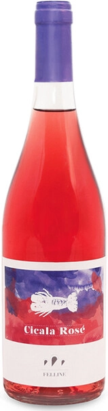 Вино Felline, Cicala Rose, Salento IGT, 2018