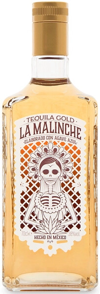 Текила "La Malinche" Gold, 0.7 л