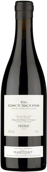 Вино Mas Martinet, Els Escurcons, Priorat DOQ, 2006