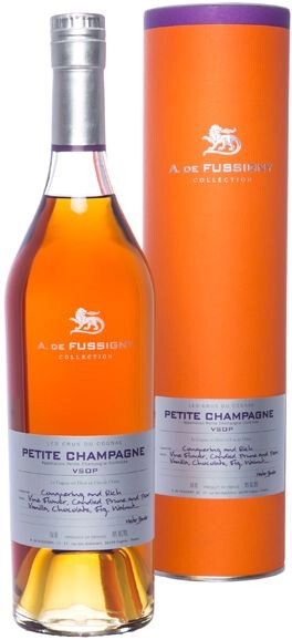 Коньяк A. de Fussigny VSOP Petite Champagne, gift tube, 0.7 л