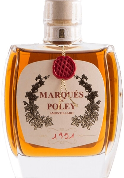 Вино Toro Albala, Marques de Poley Amontillado Seleccion, Montilla-Moriles DOP, 1951, 200 мл