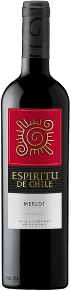 Вино Espiritu de Chile Merlot Semi-Dry, Valle Central DO
