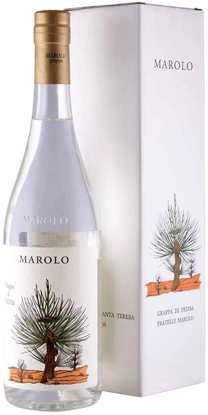 Граппа Marolo, Grappa di Freisa, gift box, 0.7 л
