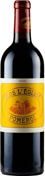 Вино Clos L'Eglise, Pomerol AOC, 2006