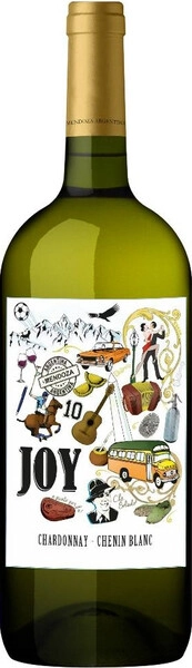 Вино Joy Chardonnay-Chenin Blanc, 2024, 1.125 л