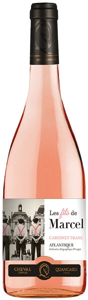 Вино Les Fils de Marcel Cabernet Franc Rose, Atlantique IGP, 2023