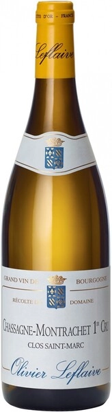 Вино Olivier Leflaive, Chassagne-Montrachet 1er Cru AOC Clos Saint Marc, 2020