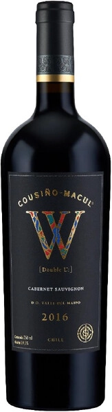Вино Cousino-Macul, W (Double U) Cabernet Sauvignon, 2019