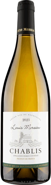 Вино Domaine Louis Moreau, Chablis AOC, 2023