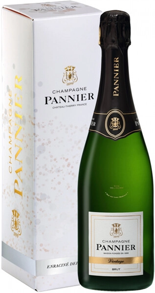 Шампанское Champagne Pannier, Vintage Brut, Champagne AOC, 2015, gift box