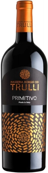 Вино Masseria Borgo dei Trulli, Primitivo, Puglia IGT, 2016