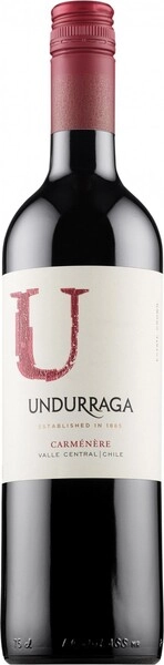 Вино Undurraga, Carmenere, Central Valley, 2021