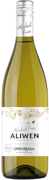 Вино Undurraga, "Aliwen" Chardonnay Alcohol Free, 2024