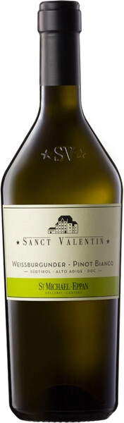 Вино San Michele-Appiano, Sanct Valentin Pinot Bianco, Alto Adige DOC, 2018