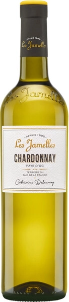 Вино Les Jamelles, Chardonnay, Pays d'Oc IGP, 2023