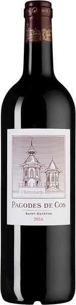 Вино Les Pagodes de Cos, AOC Saint-Estephe, 2016