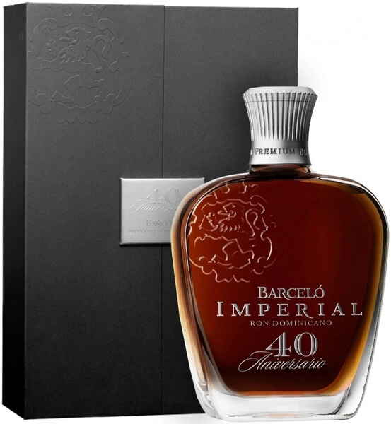 Ром Barcelo, Imperial 40 Aniversario, gift box, 0.7 л