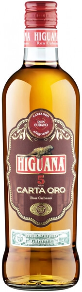 Ром "Higuana" Carta Oro 5 Anos, 0.7 л