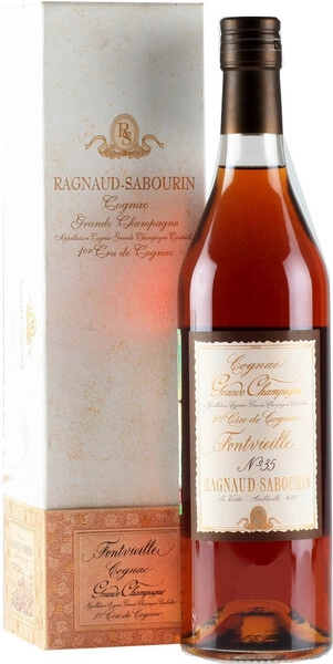 Коньяк Ragnaud-Sabourin, №35 Fontvieille, Cognac Grande Champagne AOC, gift box, 0.7 л