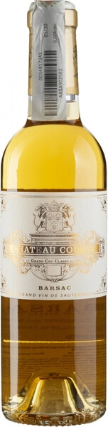 Вино Chateau Coutet, 1-er Cru Sauternes-Barsac AOC, 2012, 375 мл