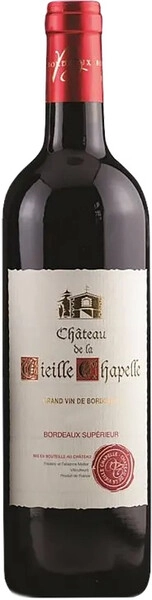 Вино Chateau de la Vieille Chapelle Reserve, Bordeaux Superieur AOC, 2019