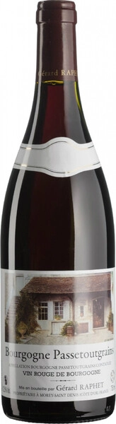 Вино Gerard Raphet, Bourgogne Passetoutgrains AOC, 2022